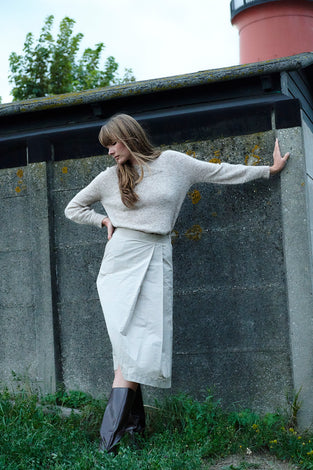 Alissa taffeta skirt