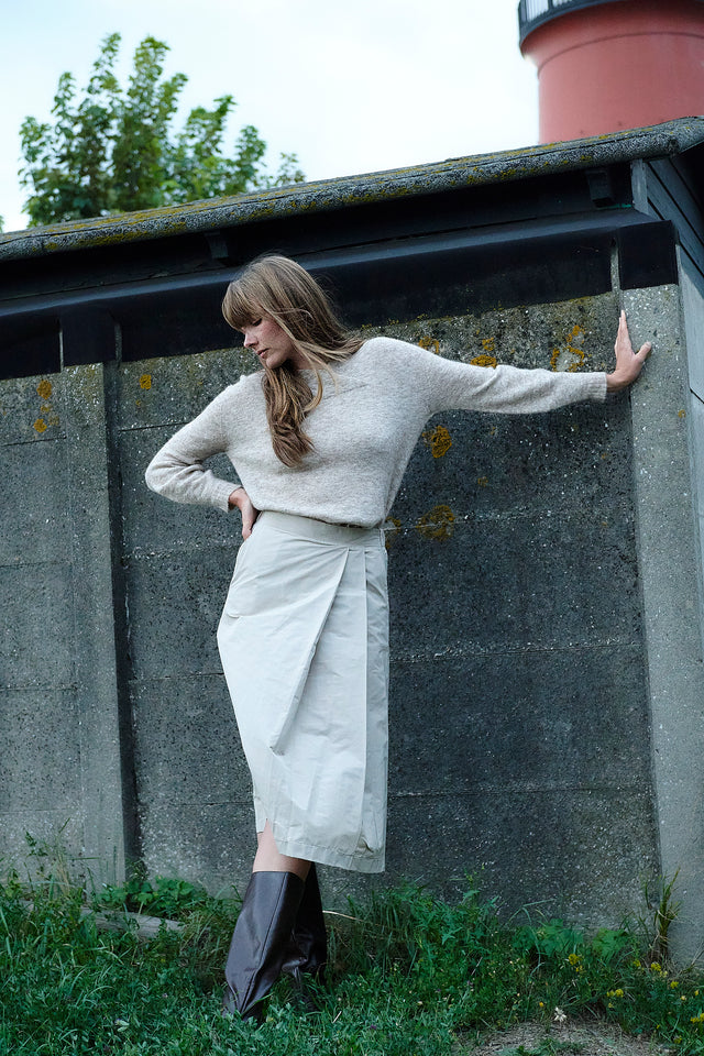 Alissa taffeta skirt