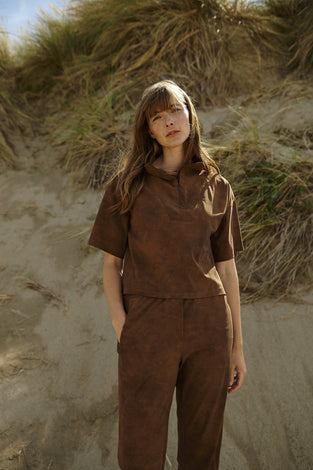 Leone blouse technical jersey