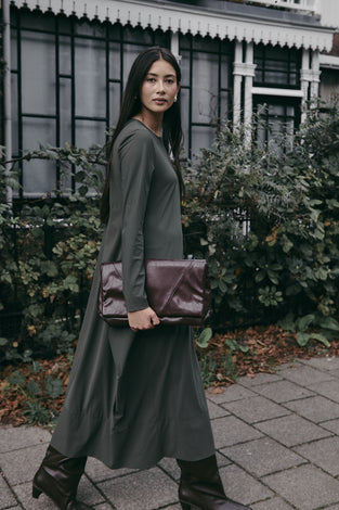 Isabel dress LS technical jersey