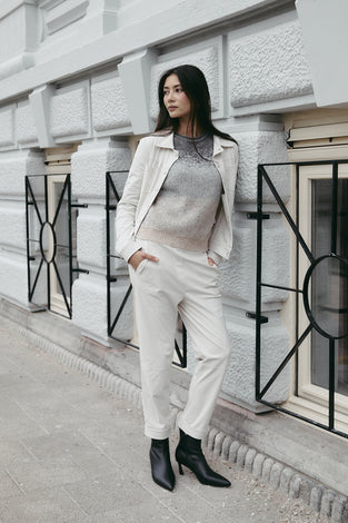 Timelia pants brush tech jersey