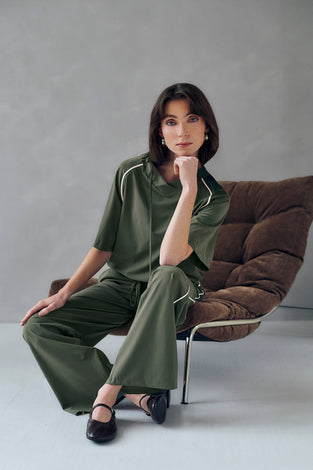 Simone P pants technical jersey