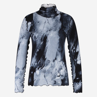 Janice allover print top