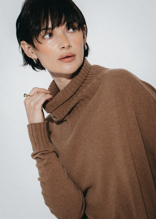 Cashmir wool polo pullover W1165