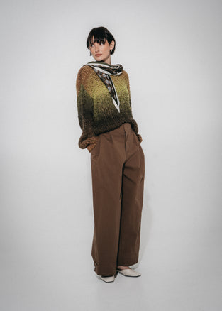 Cozy colour block pullover FA265