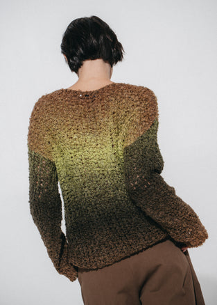Cozy colour block pullover FA265