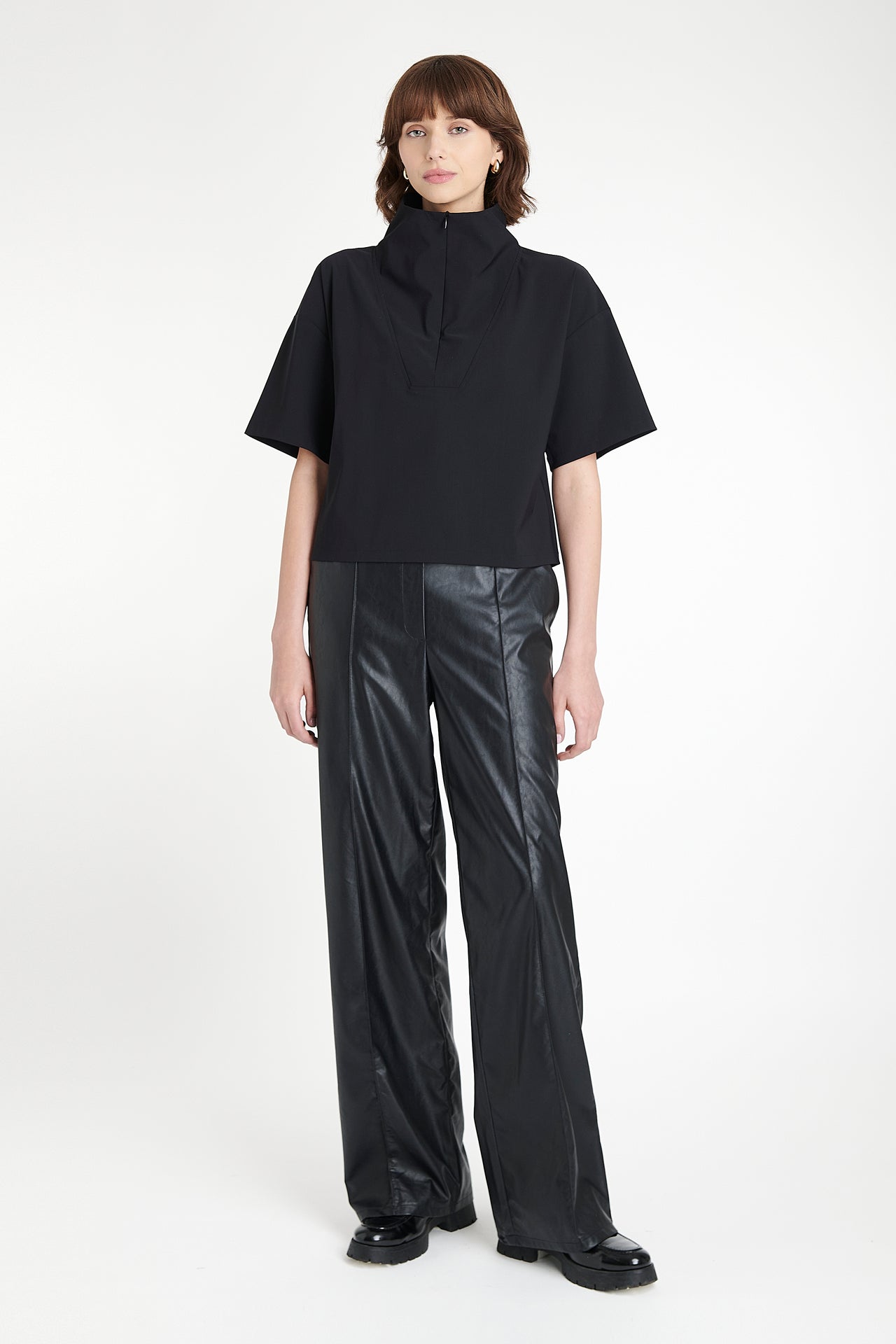 Leone blouse technical jersey