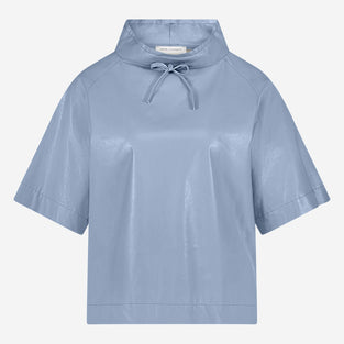 Florian eco-leather top