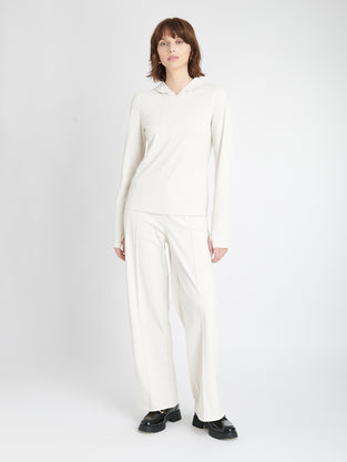 Melissa top brush tech jersey
