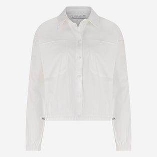 Aneta cotton poplin blouse