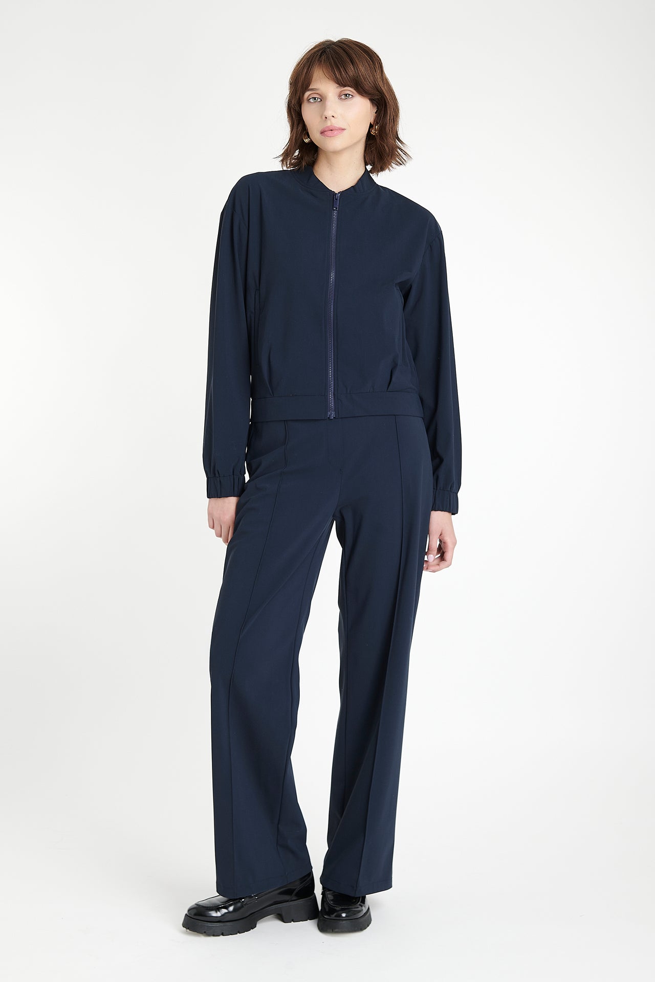 Sharon jacket brush tech jersey