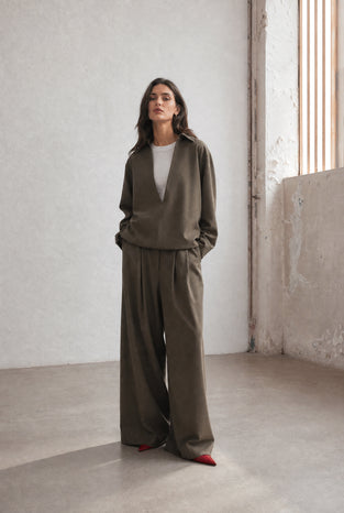 Dina viscose double blouse