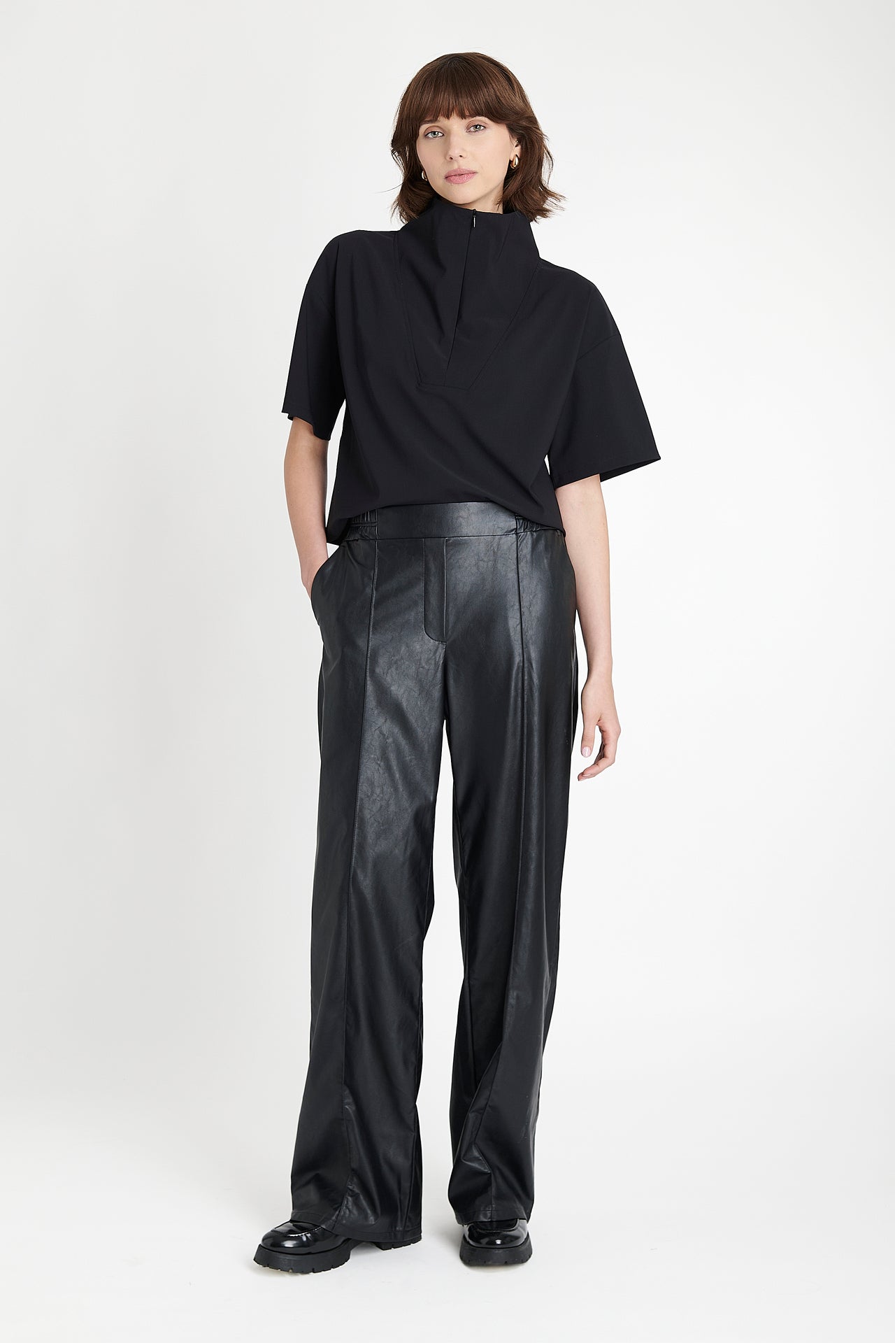 Thera eco leather pants