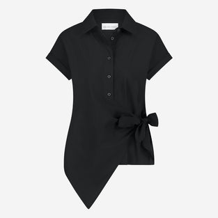 Aston strech technical jersey blouse