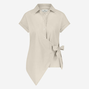 Aston strech technical jersey blouse