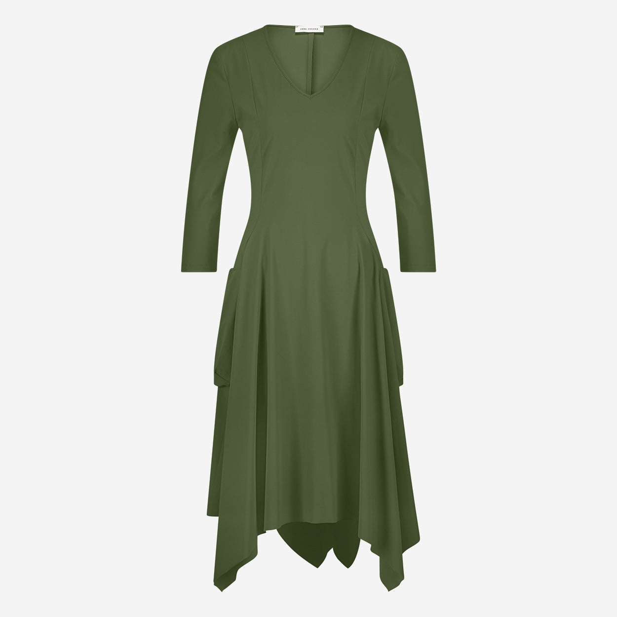 Caro LS strech technical jersey dress
