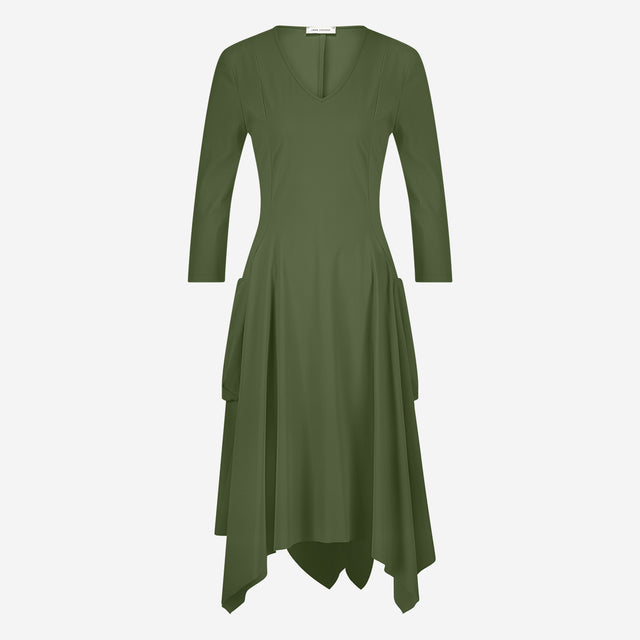 Caro LS strech technical jersey dress