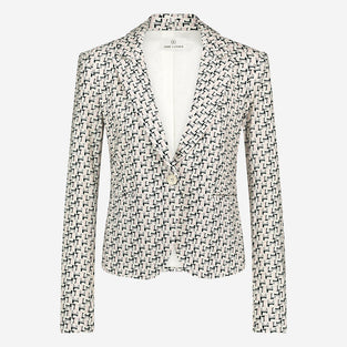 Elvira blazer technical jersey