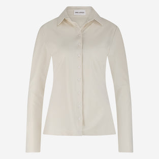 Kikkie blouse brush tech jersey