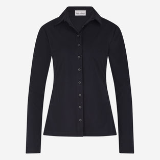 Kikkie blouse brush tech jersey