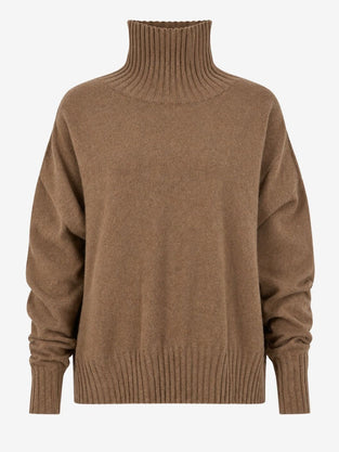 Cashmir wool polo pullover W1165