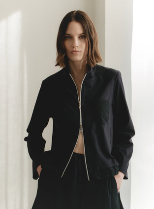 Birillo jacket soft Punto Milano jersey