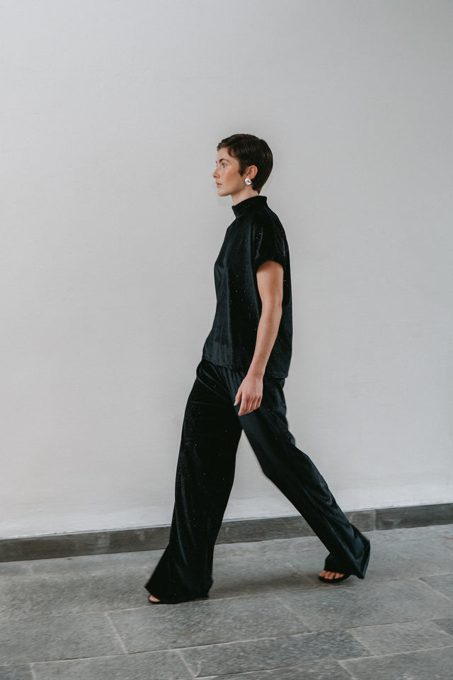 Simone velvet pants
