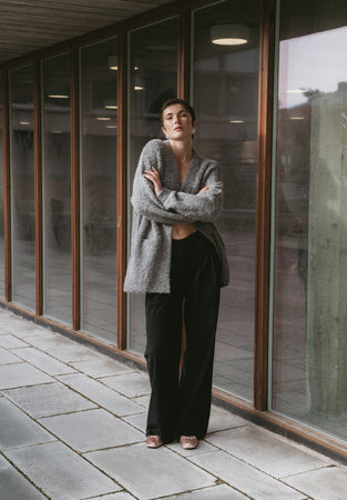 Cardigan boucle 25574