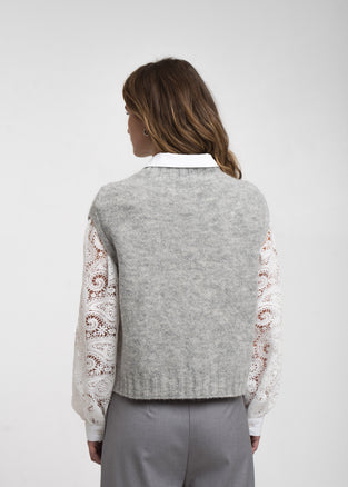 Abigail alpaca vest EX H24179