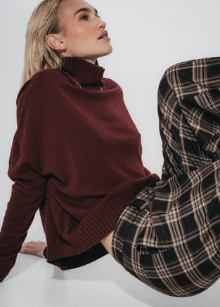 Cashmir wool polo pullover W1165