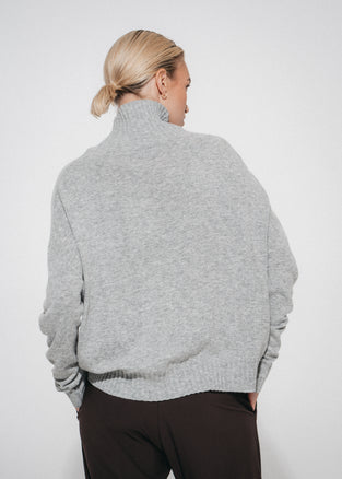 Cashmir wool polo pullover W1165