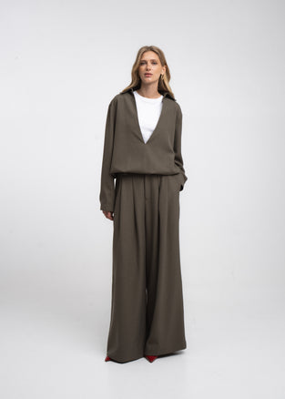 Dina viscose double blouse
