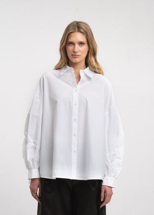 Adelina cotton oversized blouse