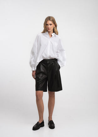 Adelina cotton oversized blouse